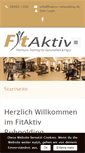 Mobile Screenshot of fitaktiv-ruhpolding.de